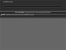 Tablet Screenshot of mollers.de